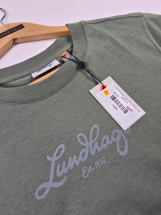 Lundhags Jarpen Logo Tshirt Sky Blue Men M