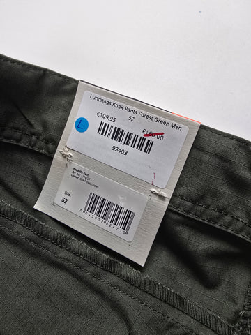 Lundhags Knak Pants Forest Green Men 52