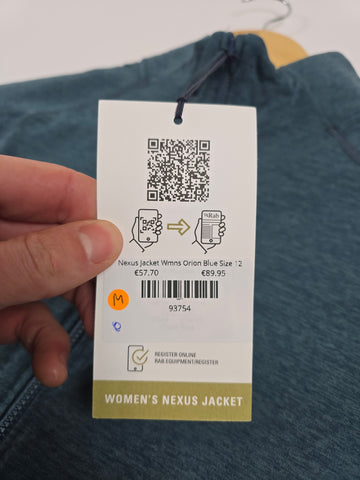 Nexus Jacket Wmns Orion Blue Size 12