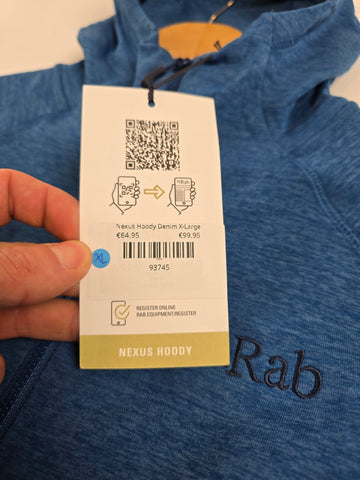 Nexus Hoody Denim X-Large