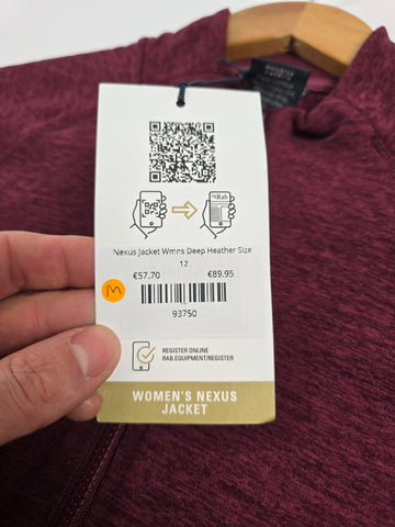 Nexus Jacket Wmns Deep Heather Size 12