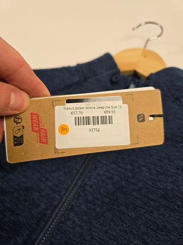 Nexus Jacket Wmns Deep Ink Size 12