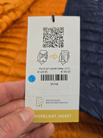 Microlight Jacket Deep Ink S