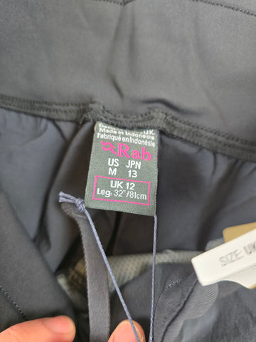 Momentum Pants Wmns Beluga Size 12 Long Leg
