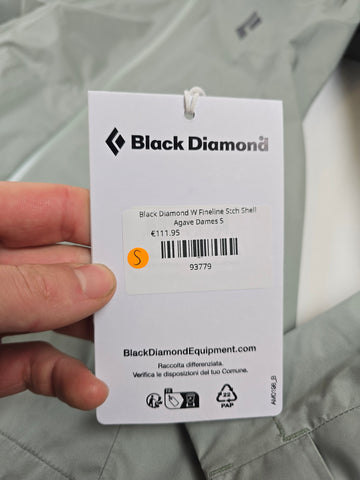 Black Diamond W Fineline Stch Shell Agave Dames S