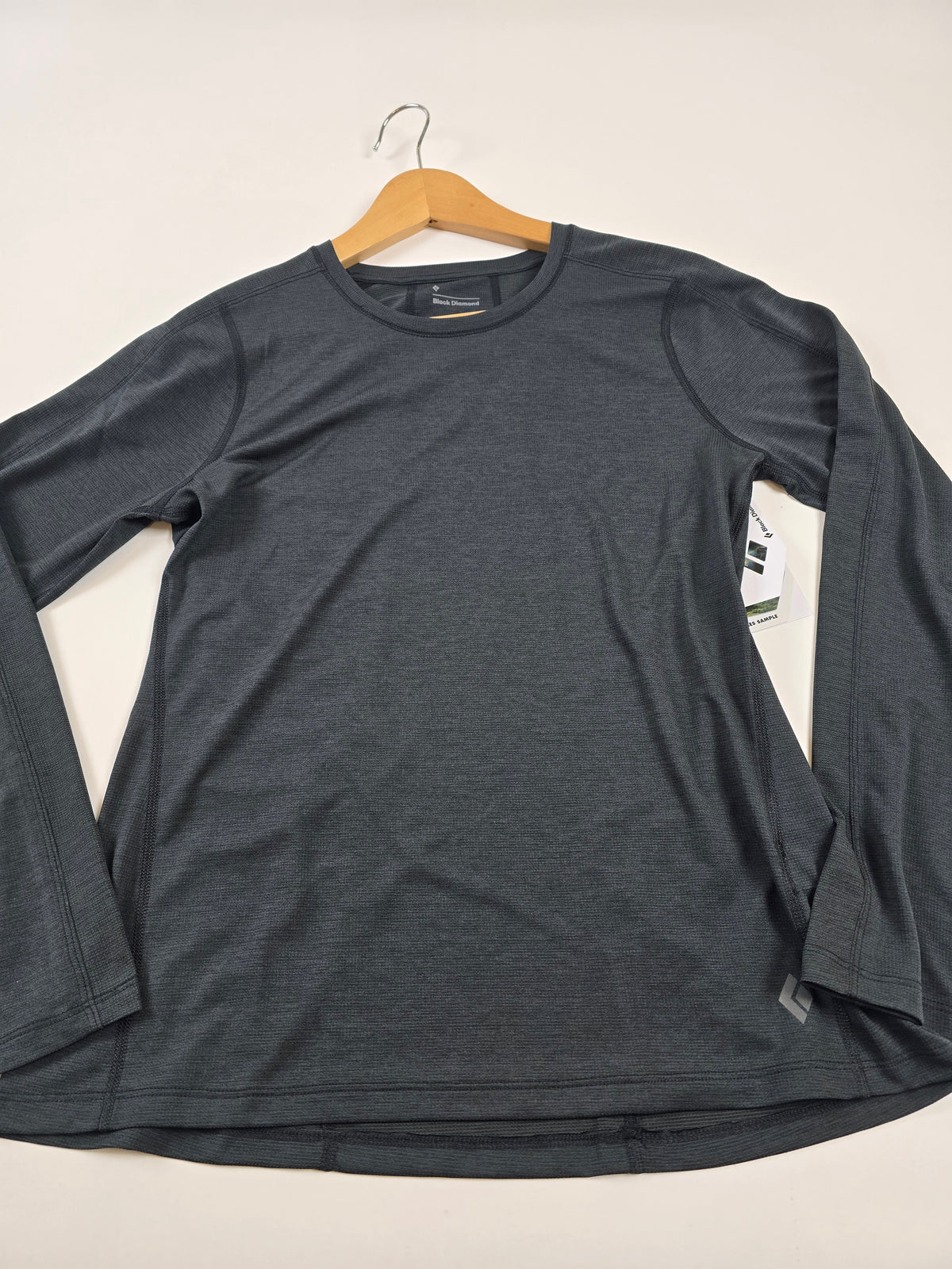 Black Diamond W Lightwire LS Tee Black Dames S