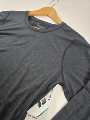 Black Diamond W Lightwire LS Tee Black Dames S