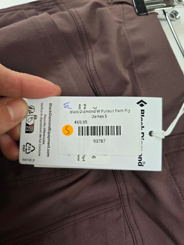 Black Diamond W Pursuit Pant Fig Dames S