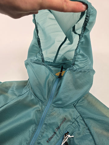 Black Diamond W Distance wind Shell Glacier Dames S