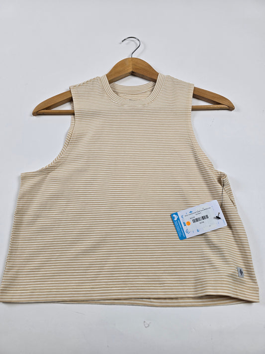 Black Diamond W Stripe Tank White Oak Dames S