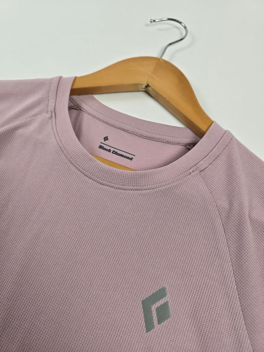 Black Diamond W Lightwire SS Tee Rose Dames S