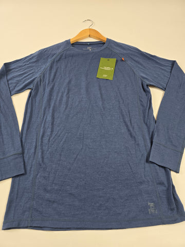 2117 of Sweden Merino long sleeve Navy Heren M