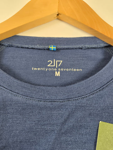 2117 of Sweden Merino long sleeve Navy Heren M