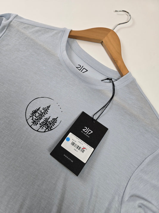 2117 of Sweden Tista T-shirt Pearl blue Heren M