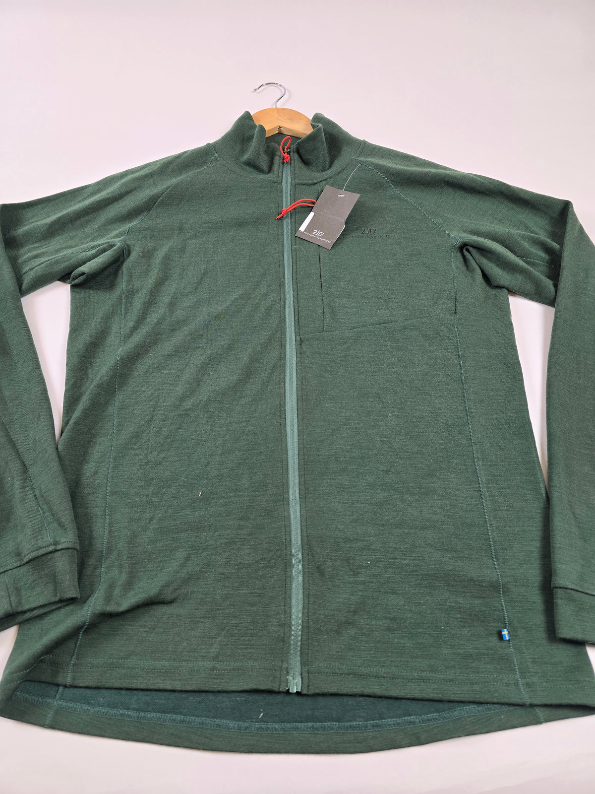 2117 of Sweden Merino jacket Forest green Heren M
