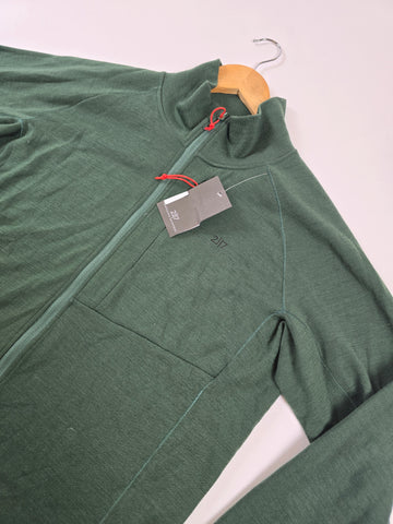 2117 of Sweden Merino jacket Forest green Heren M