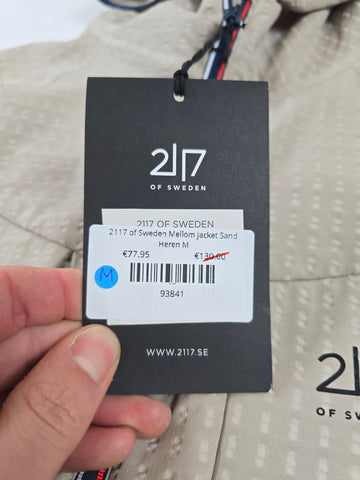 2117 of Sweden Mellom jacket Sand Heren M