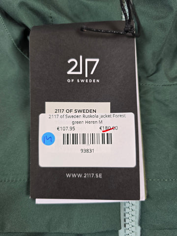 2117 of Sweden Ruskola jacket Forest green Heren M