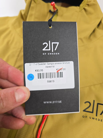 2117 of Sweden Sangis anorak Bronze Heren M