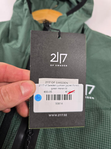2117 of Sweden Lumsen jacket Forest green Heren M