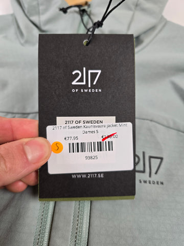2117 of Sweden Kaunisvaara jacket Mint Dames S