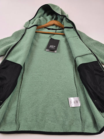 2117 of Sweden Skord pile hoodie Vintage green Dames S