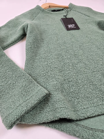 2117 of Sweden Finnskoga sweater Vintage green Dames S
