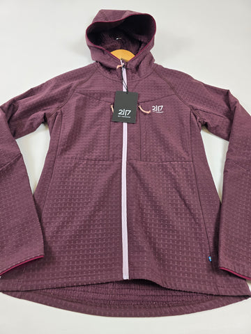 2117 of Sweden Mellom softshell jacket Wine red Dames S