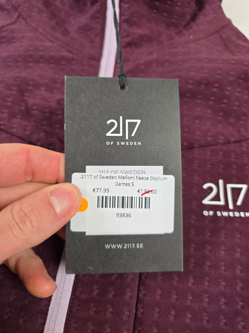 2117 of Sweden Mellom fleece Dkplum Dames S