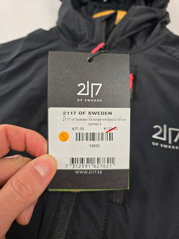 2117 of Sweden Esrange vindjacka Black Dames S