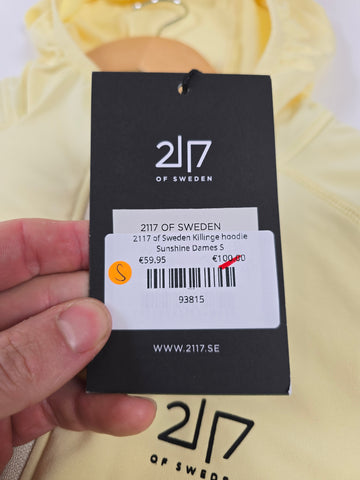 2117 of Sweden Killinge hoodie Sunshine Dames S