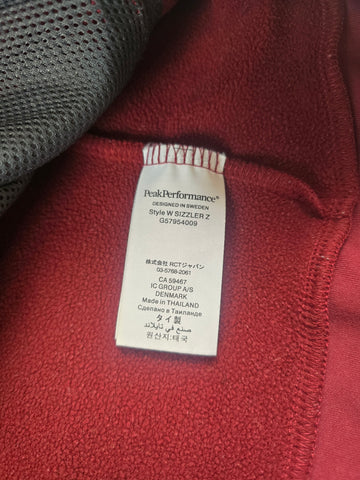 Peak Performance Sizzler Z Red Dames M