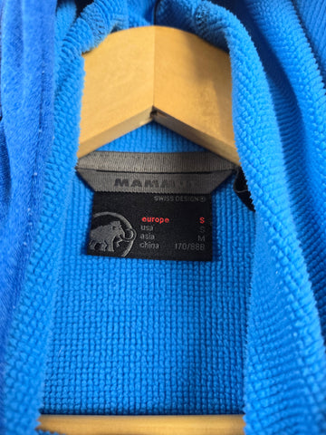 Mammut fleecevest Blauw Heren S