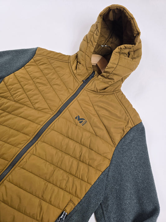 Millet Hybrid Fleece Jacket Geel Dames M