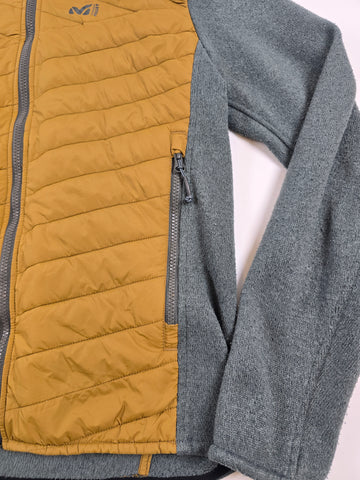 Millet Hybrid Fleece Jacket Geel Dames M