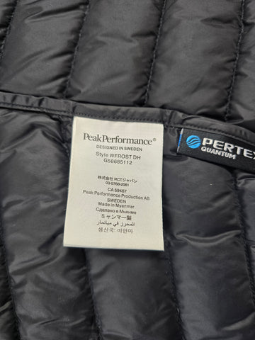 Peak Performance Frost Down Hoodie Dames M