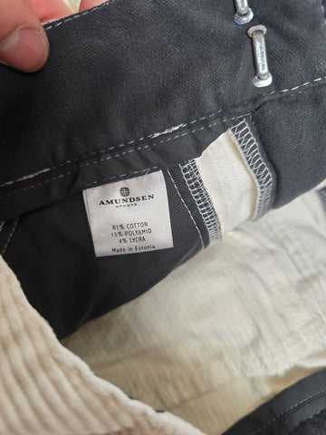 Amundsen Knickerbocker Corduroy Wit Dames M