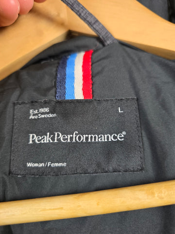 Peak Performance Black Burn Jacket Grijs Dames L