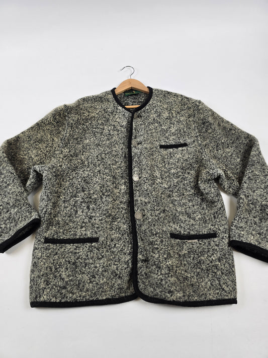 Giesswein Wool Cardigan Grijs Uni L
