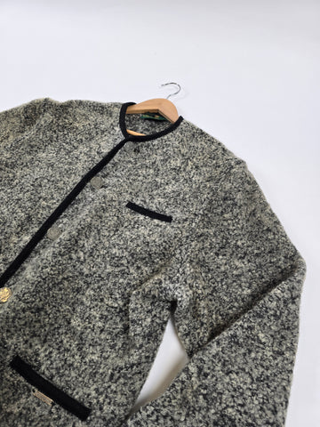 Giesswein Wool Cardigan Grijs Uni L