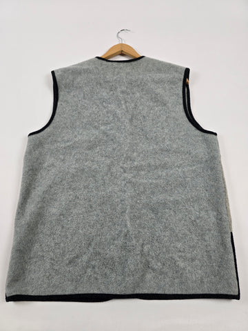 Giesswein Wool Vest Blauw Uni L