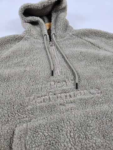 Peak Performance Original Pile HZ Hood Beige Dames XL
