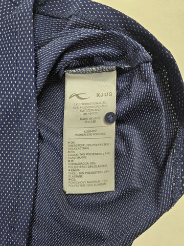 Kjus Eve Polo Short Sleeve Blauwe Dames M
