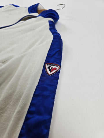 Rossignol Zip Fleece Jacket Wit Blauw Dames L