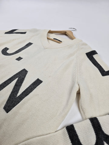 J.Lindeberg Vitor V-neck Sweater Beige Heren XL