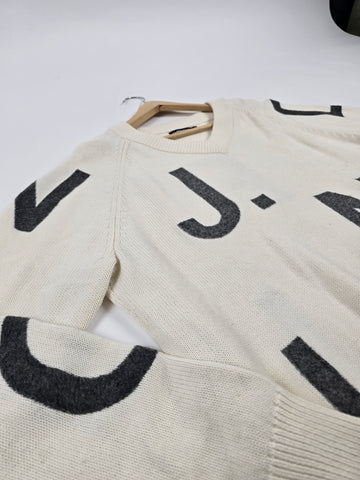 J.Lindeberg Vitor V-neck Sweater Beige Heren XL