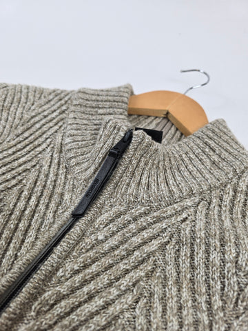 VanGuard Zip Jacket Wool Blend Beige Heren XL
