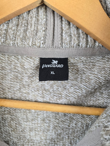 VanGuard Zip Jacket Wool Blend Beige Heren XL