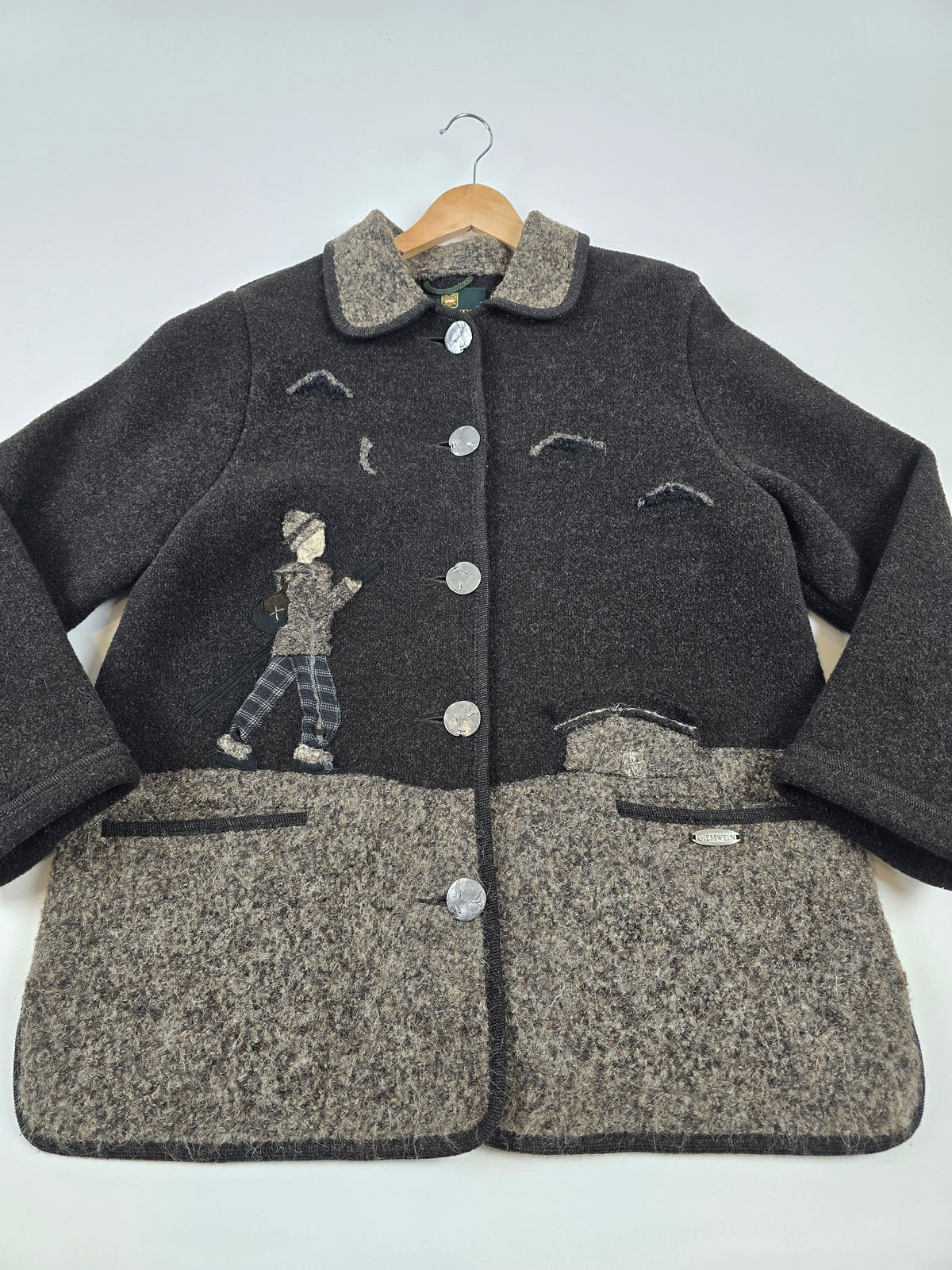 Giesswein Wool Cardigan Bruin Dames L