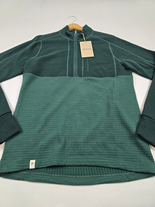 Ulvang Peak Field Half Zip Midlayer Trekking Green Men M